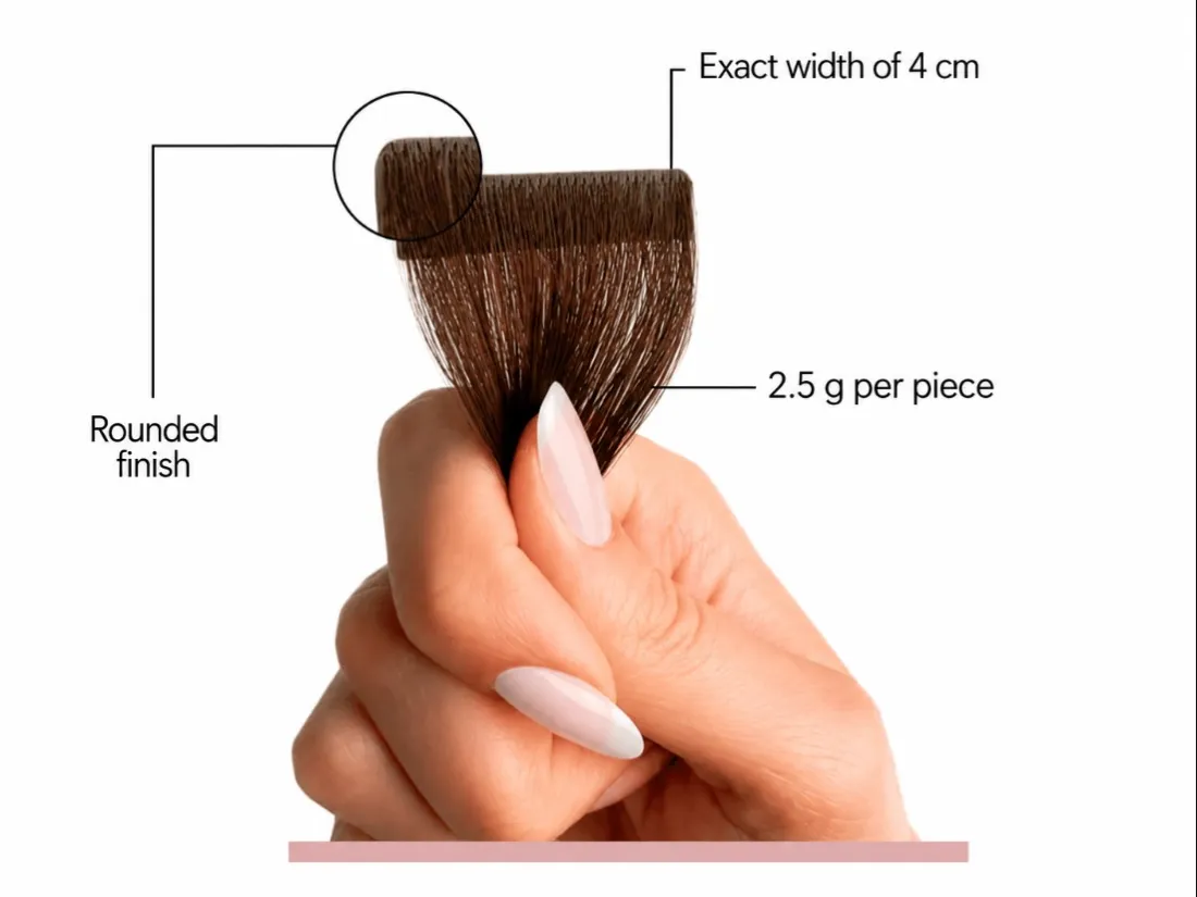 Original Mermaid adhesive base — exact measurements
